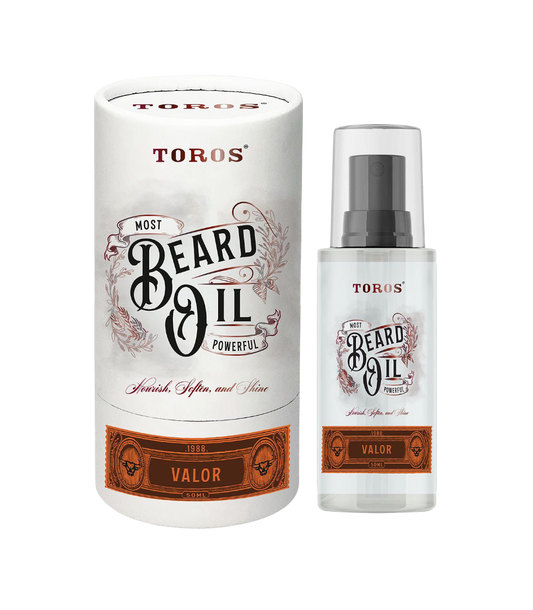 Toros Beard Oil (Valor) 50ml - KALTHOM KOSMETIK